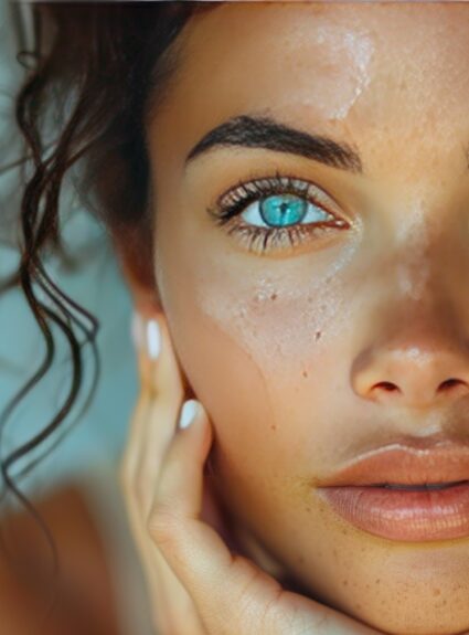 How to match your make-up with your freckles