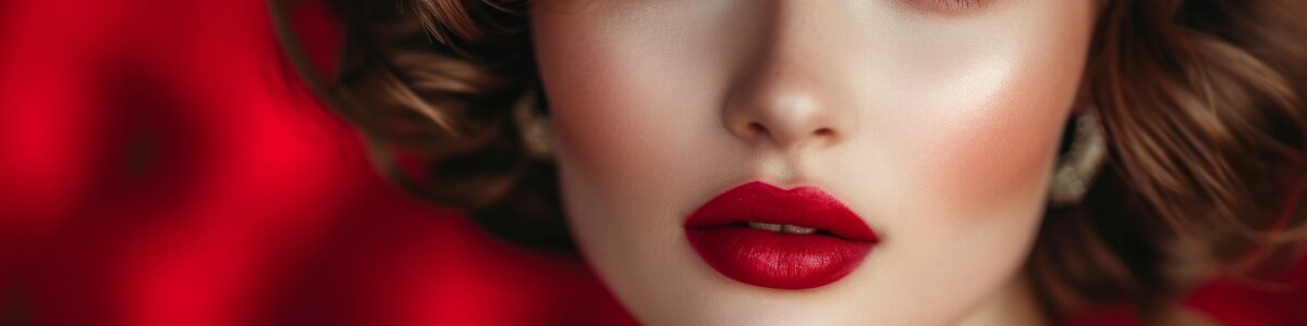 What eyeshadow to wear with red lipstick?