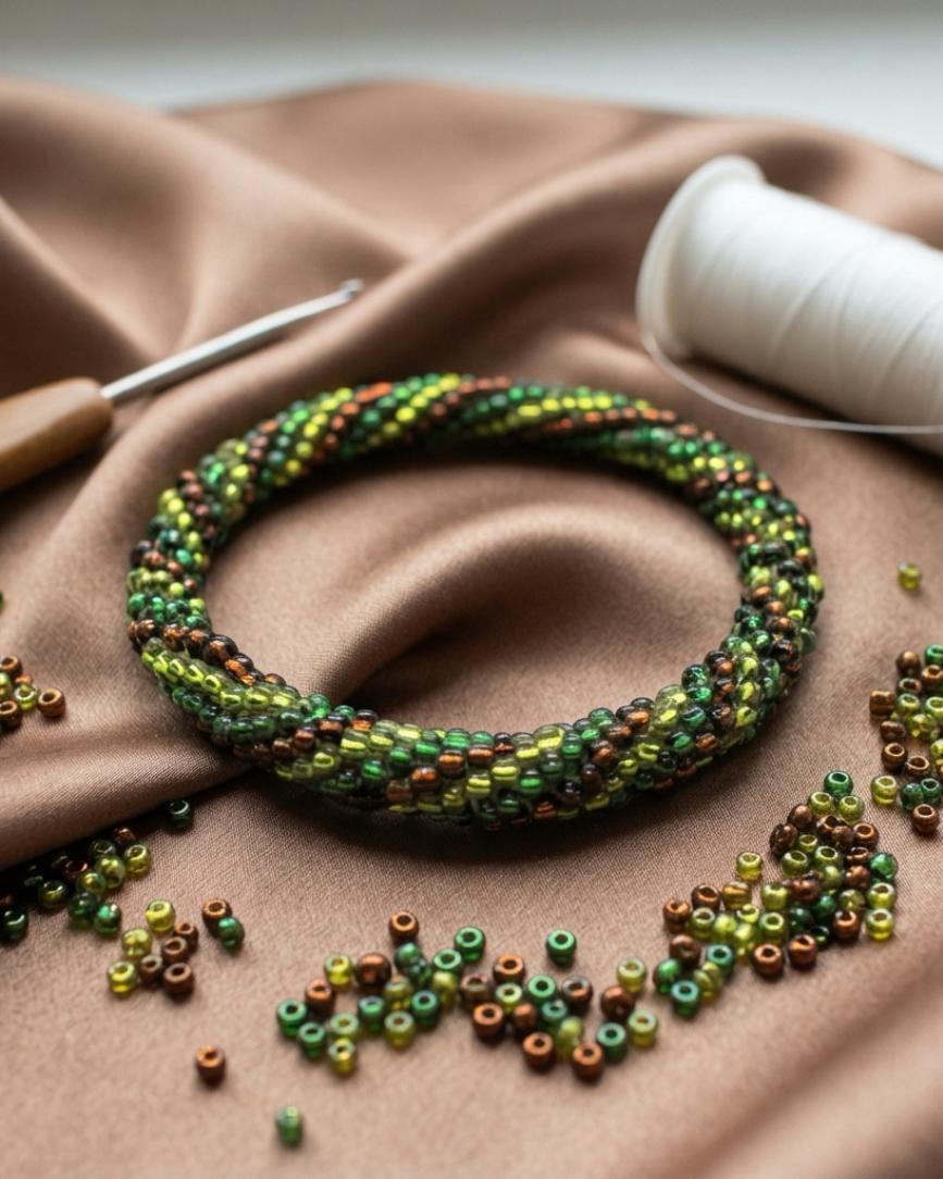 Green Peyote Spiral