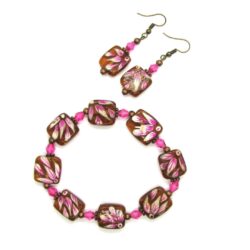 Amber & Fuchsia Floral