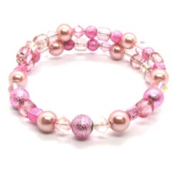 Pink Miracle Wire Bracelet