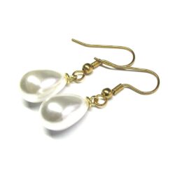 Teardrop Pearls - Gold or Silver