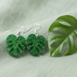 Monstera Leaf earrings - Assorted Colours