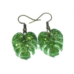 Monstera Leaf earrings - Assorted Colours