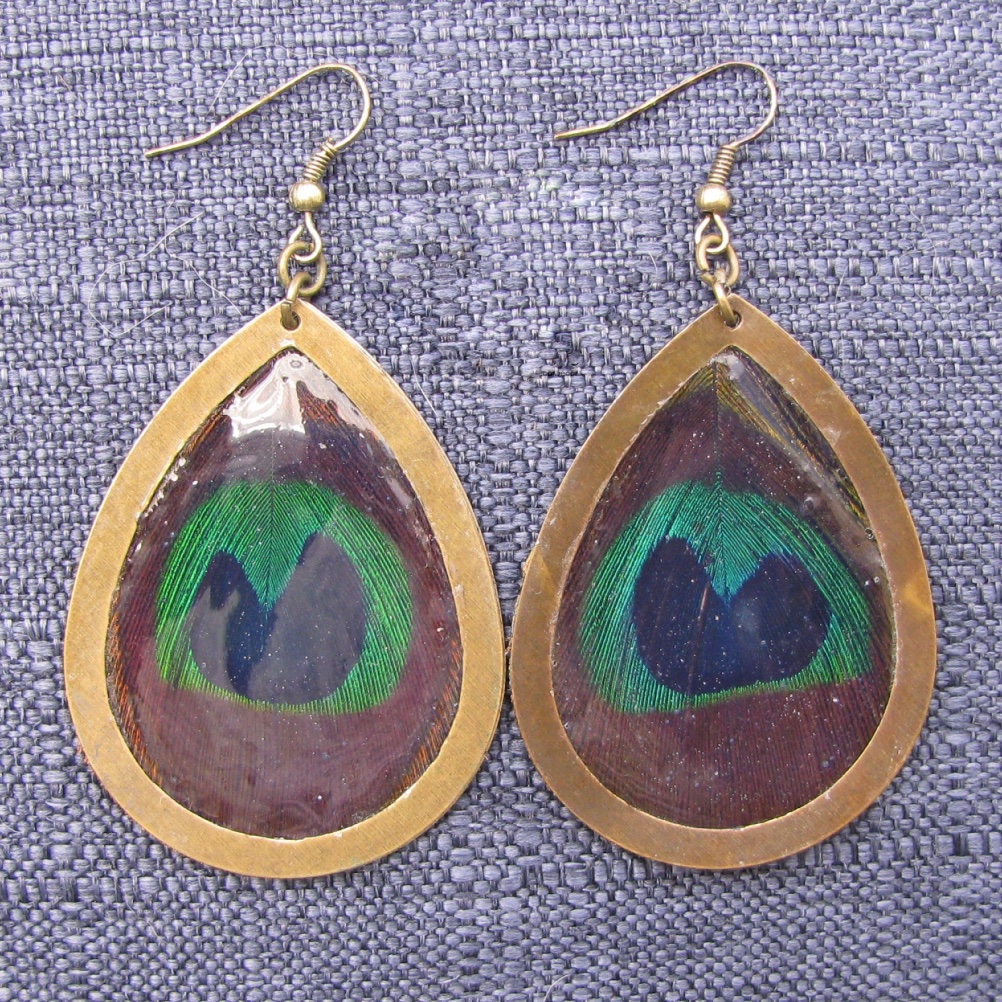 Peacock Feathers - Antique Bronze - Image 2