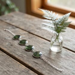 Silver Fern Bracelet