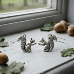 Squirrel earrings