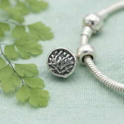 Round Leaf Charm