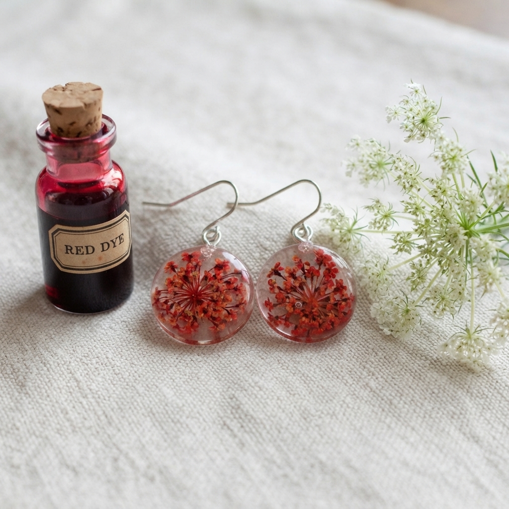 Queen Anne's Lace - Red
