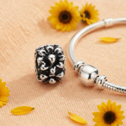 Small Sunflower Charm