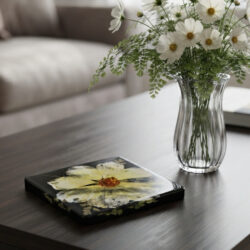 Resin Coasters - Cosmos & Fern