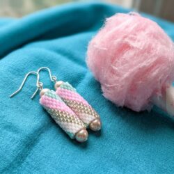 Peyote Tube - Cotton Candy