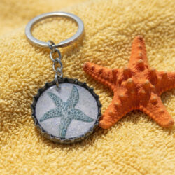 Bottle Cap Keyrings