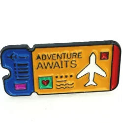 Adventure Awaits Enamel Pin