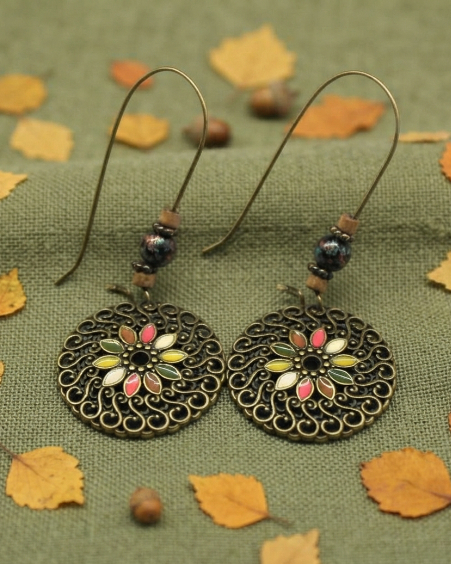 Boho Autumn Earrings