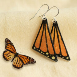 Butterfly Wings - Yellow Orange Ombré Small