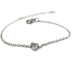 Chain Bracelet with Heart