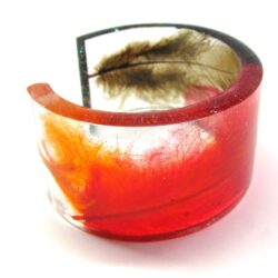 Cuff Bracelets - Resin with Embellishments