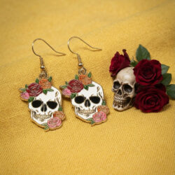 Sugar Skull with Roses