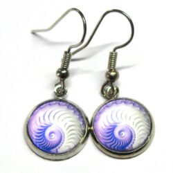Nautilus Cabochon - Purple