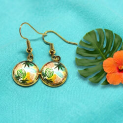 Monstera Cabochon - Tropical