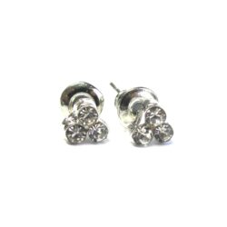 Silver Cluster Studs