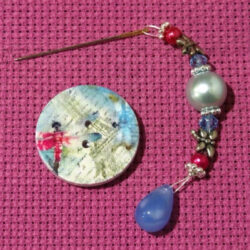 Dragonfly Needle Minders with Froggers