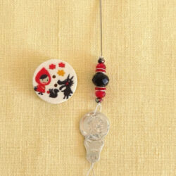 Red Needle Minder with Frogger