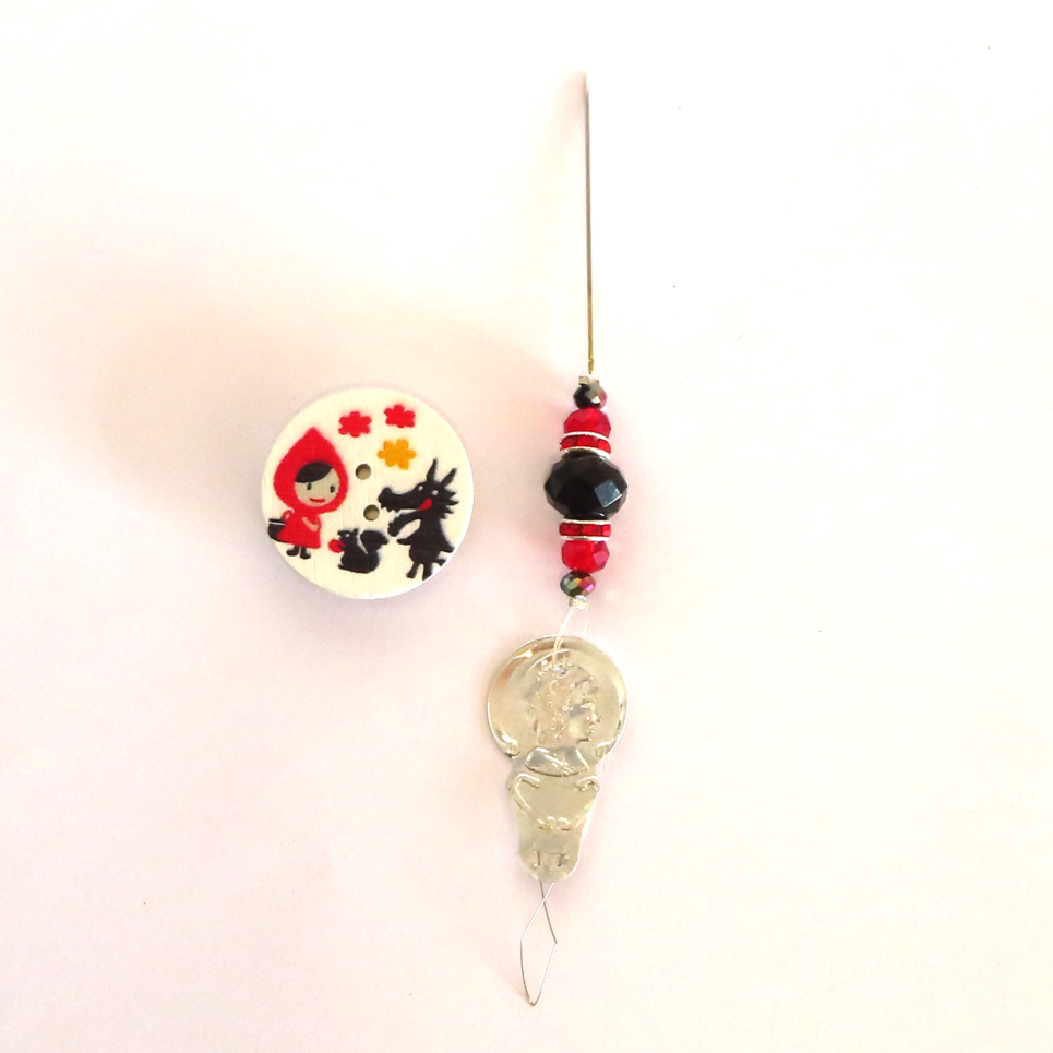 Red Needle Minder with Frogger - Image 3