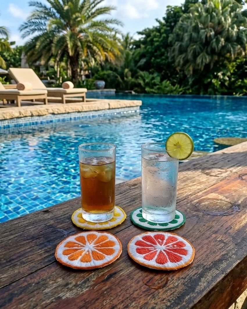 Fruit Slice Coasters