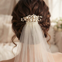 Gold Pearl Hair Combs - Assorted Sizes