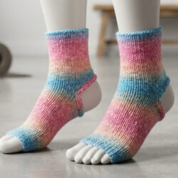 Yoga Socks - Mermaid (M)