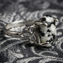 Black & White Chunky Rings