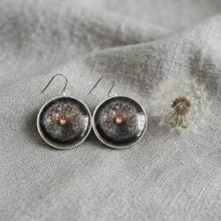 Dandelion Cabochon - Clock