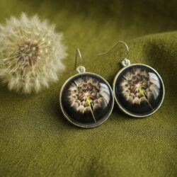 Dandelion Cabochon - Clock on Stalk
