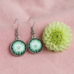 Dahlia Cabochon - Green