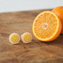 Orange Studs