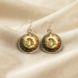 Sun & Moon Cabochon - Beige