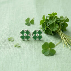 Four Leaf Clover Studs