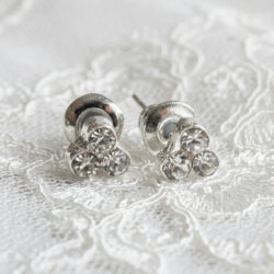 Silver Cluster Studs