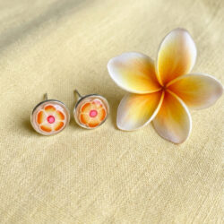 Frangipani Studs