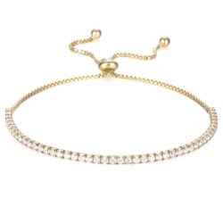 Gold Tennis Bracelet