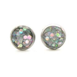 Pearl Glitter Studs