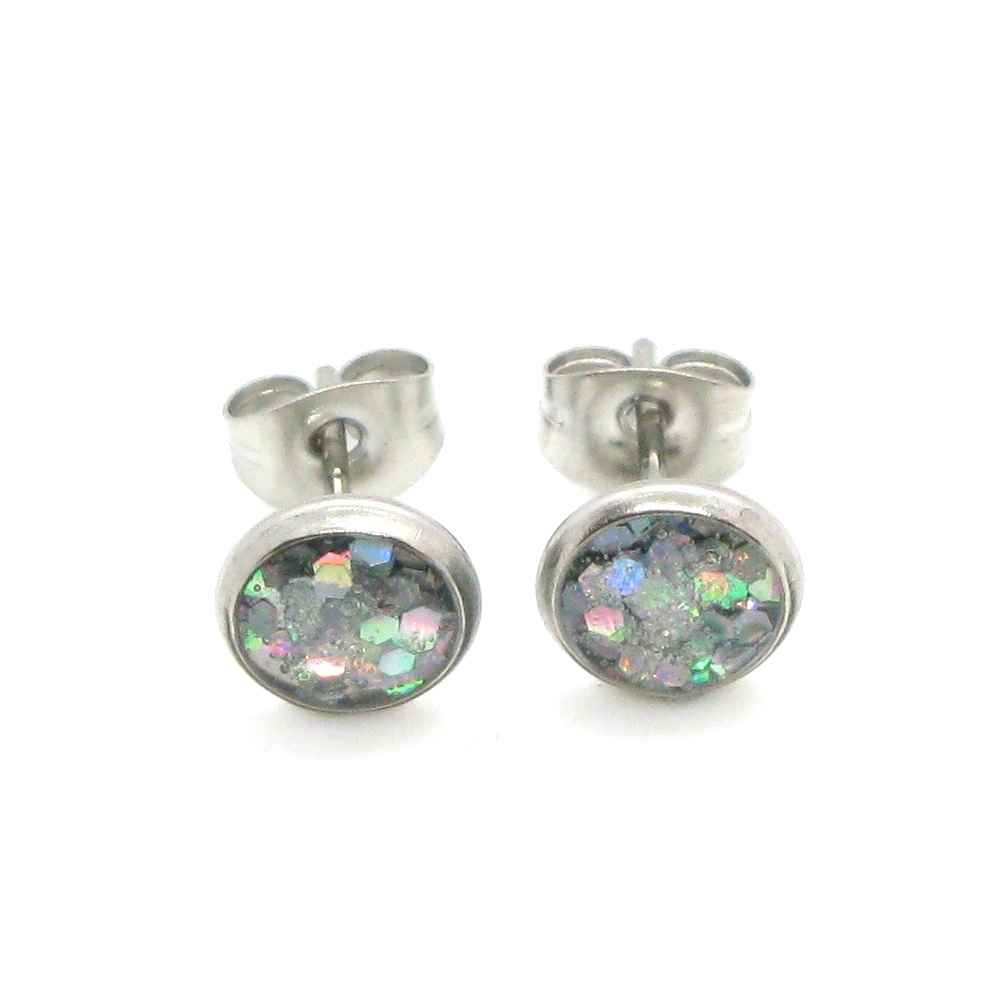 Pearl Glitter Studs - Image 3