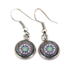Mandala Cabochons - Pink & Blue