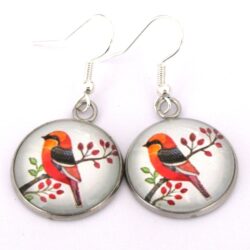 Red Robin Cabochons