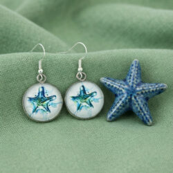 Watercolour Starfish Cabochons