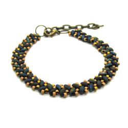 Peyote Bracelet - Peacock