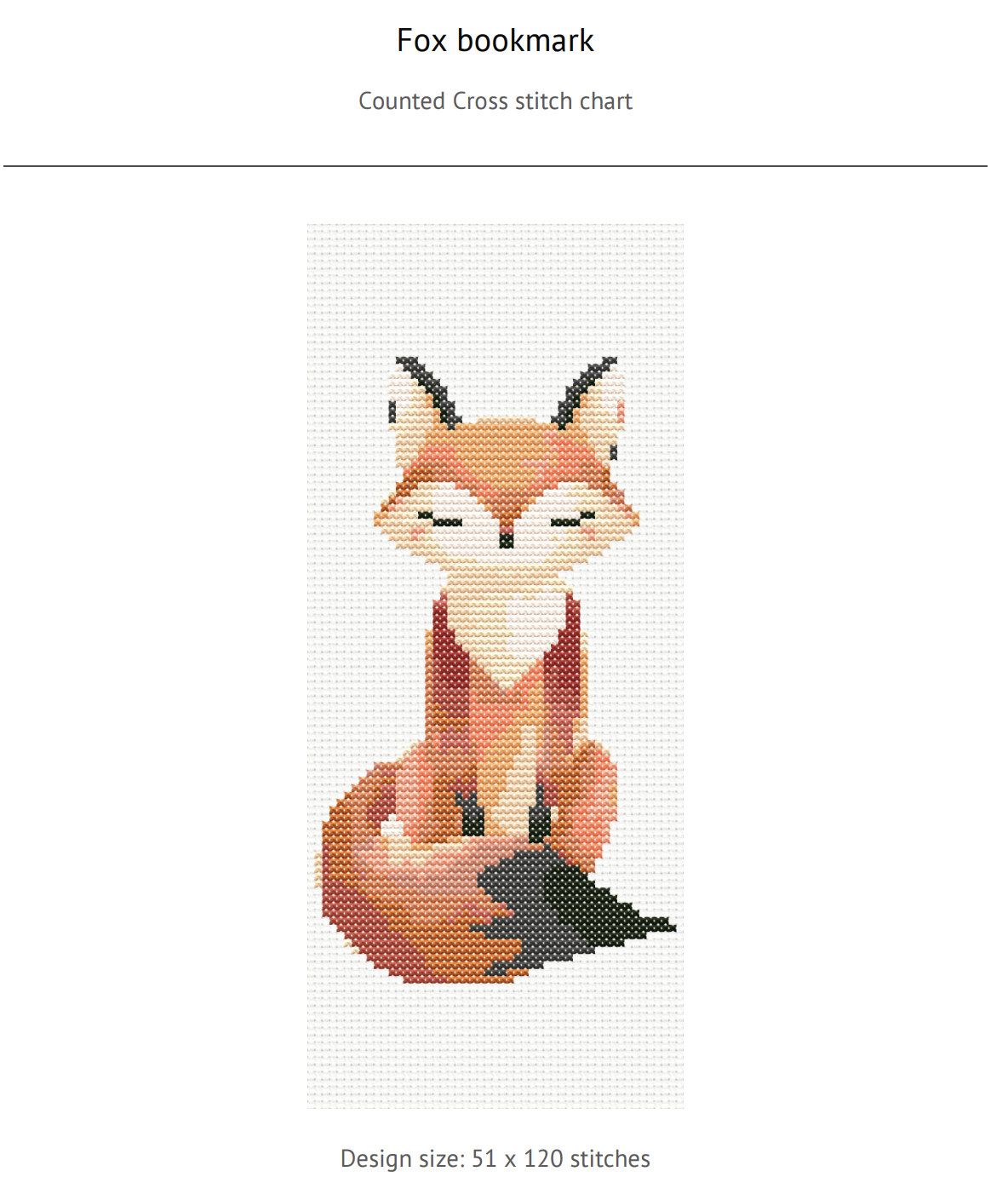 Fox Bookmark - Image 3