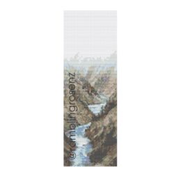 Glacier Bookmark